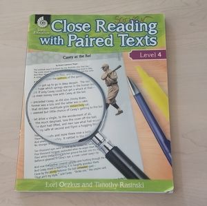 Close reading with paired text shell education